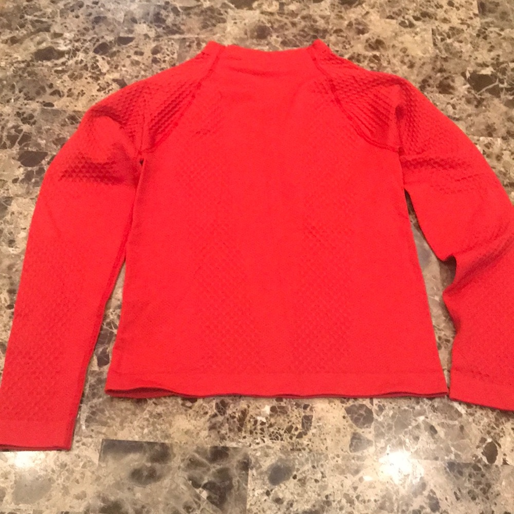 Nike Athletic Red Long Sleeve M/L - Picture 2 of 6